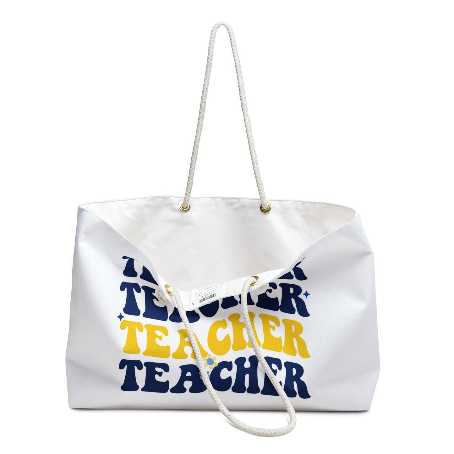 Personalized Oxford Teacher Weekender Bag