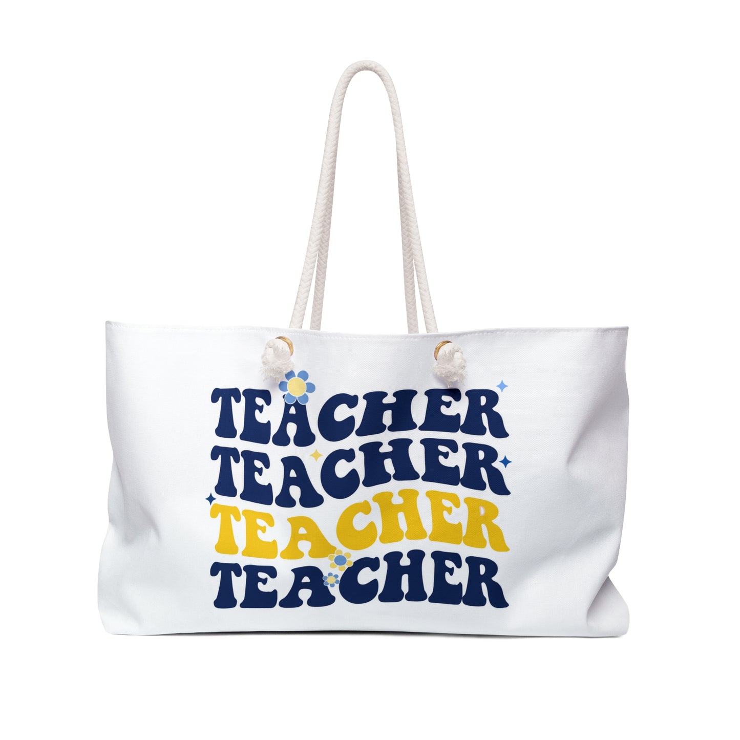Personalized Oxford Teacher Weekender Bag