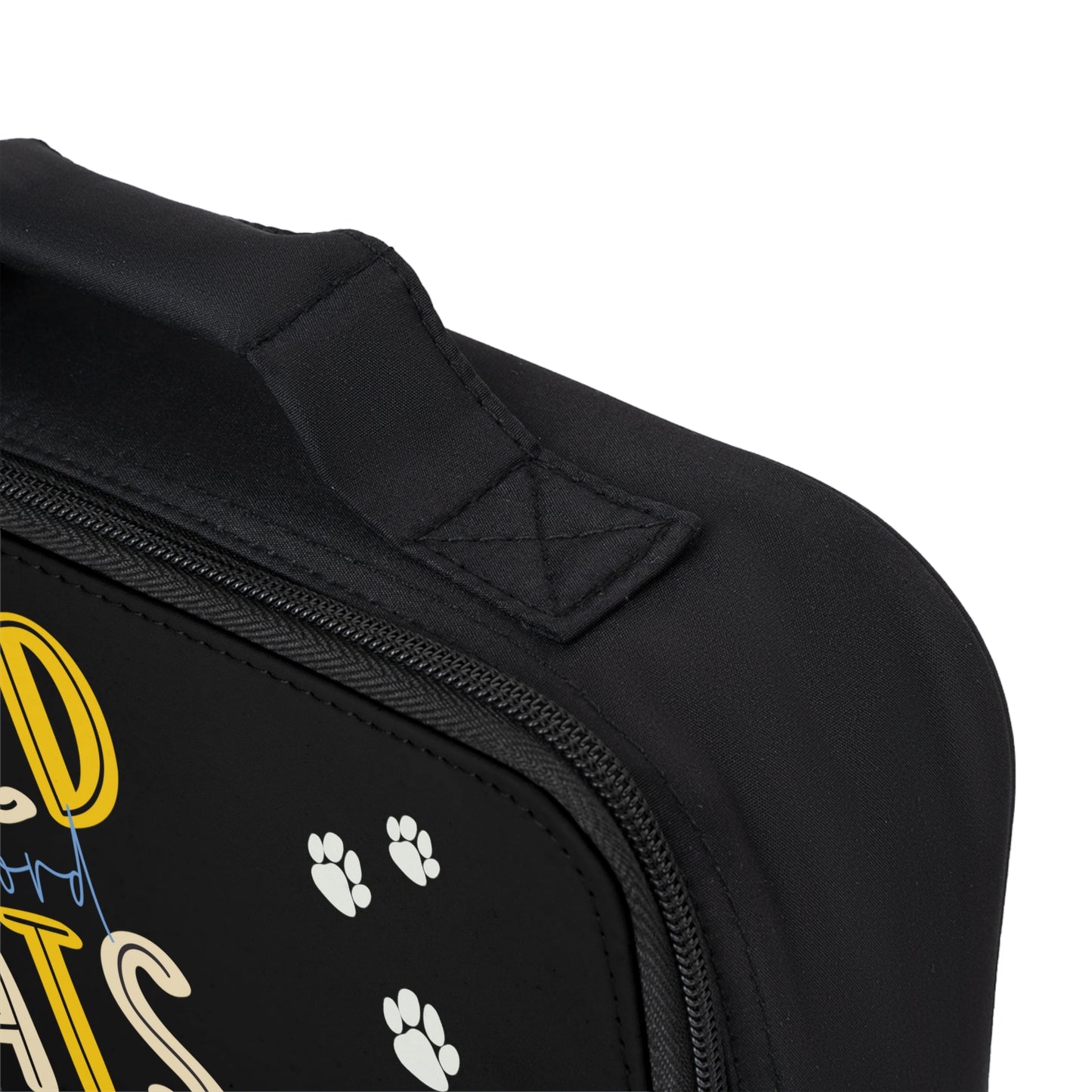 Personalized Oxford Wildcat Black Lunch Box