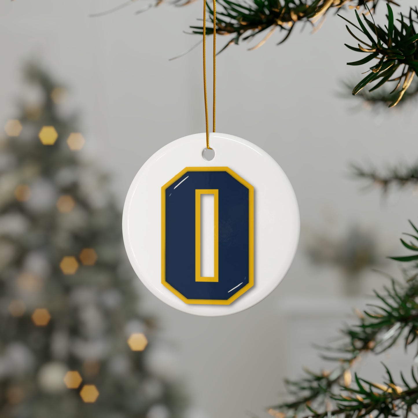 Oxford "O" Ornament