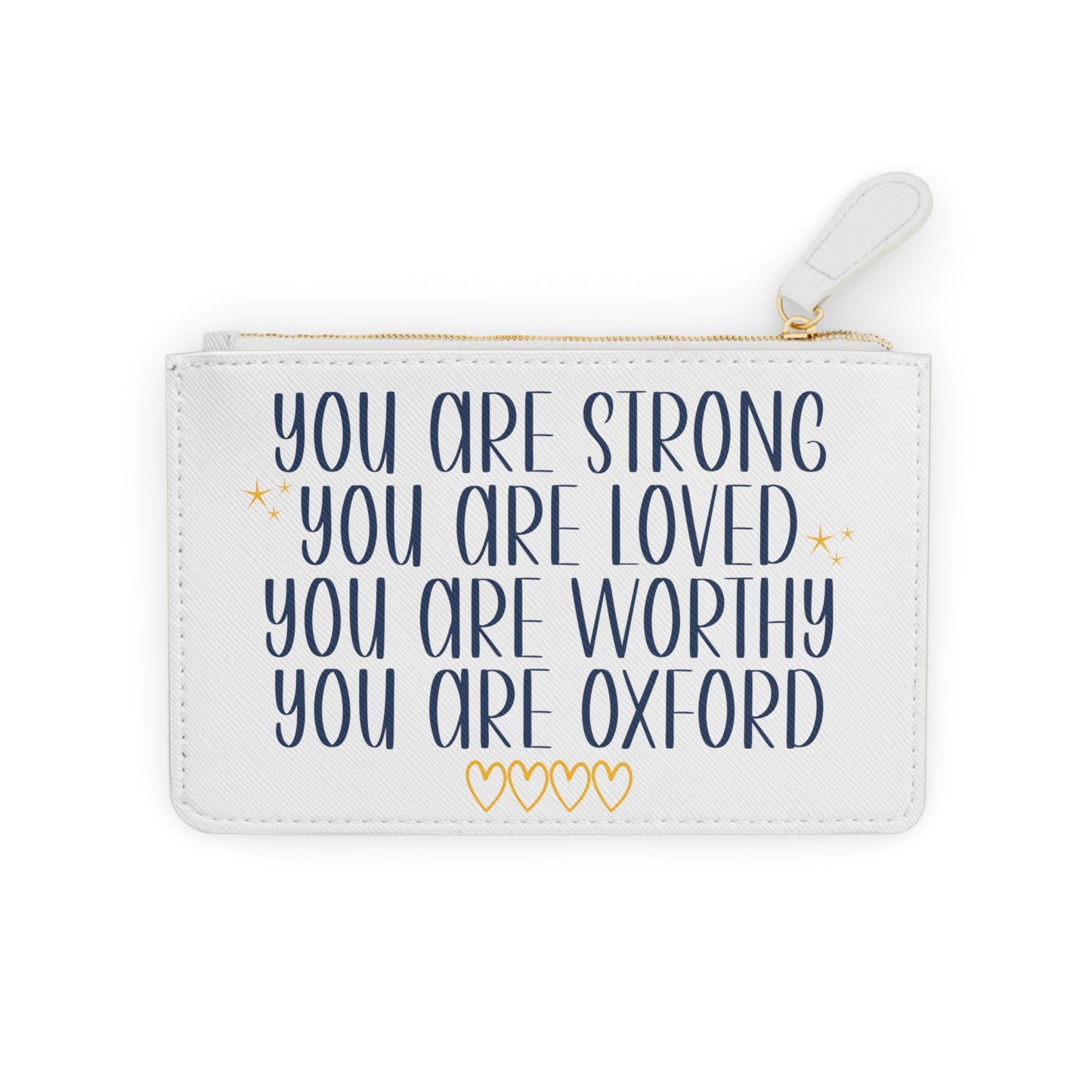 Personalized You are Strong Oxford Mini Bag