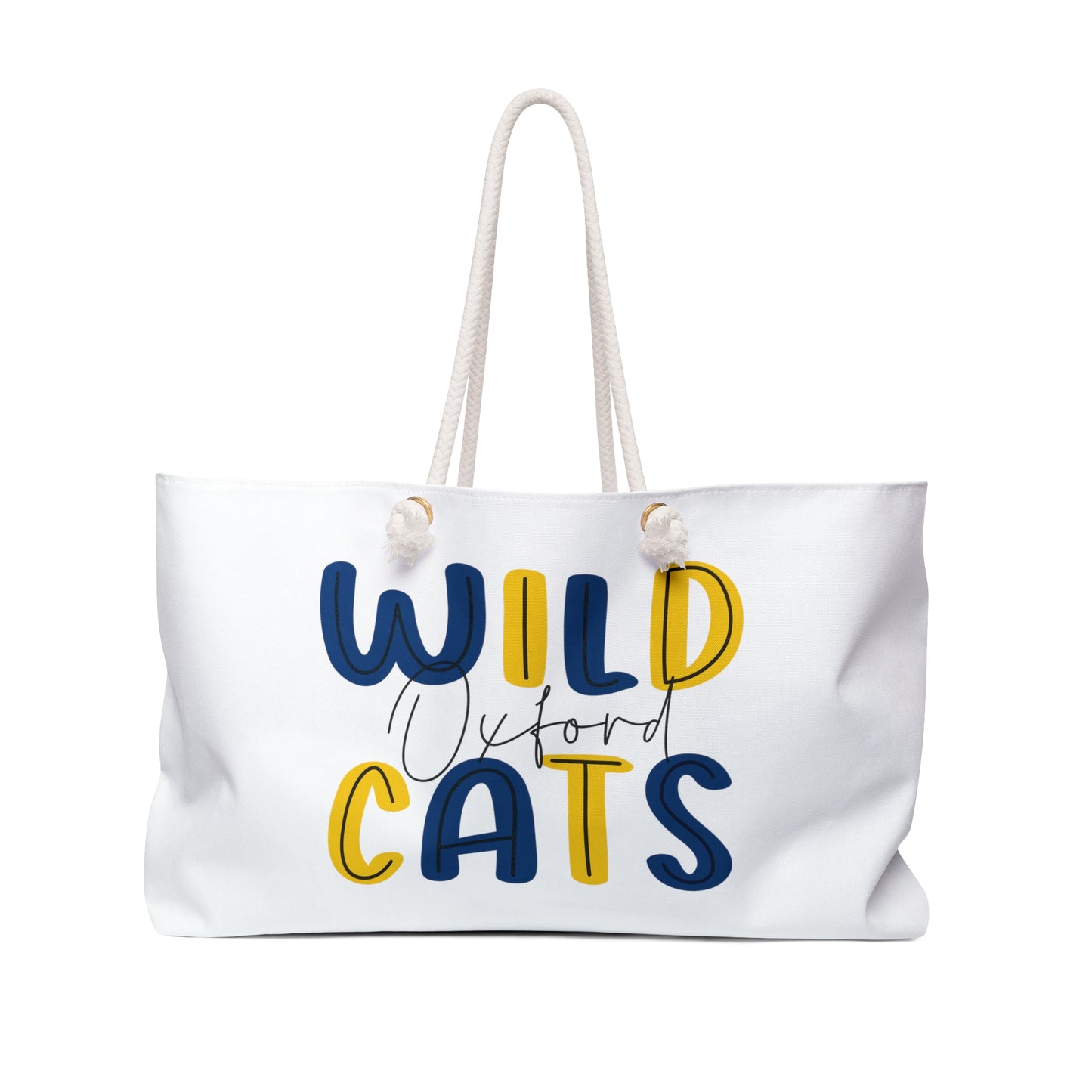 Personalized Oxford Wildcat Weekender Bag
