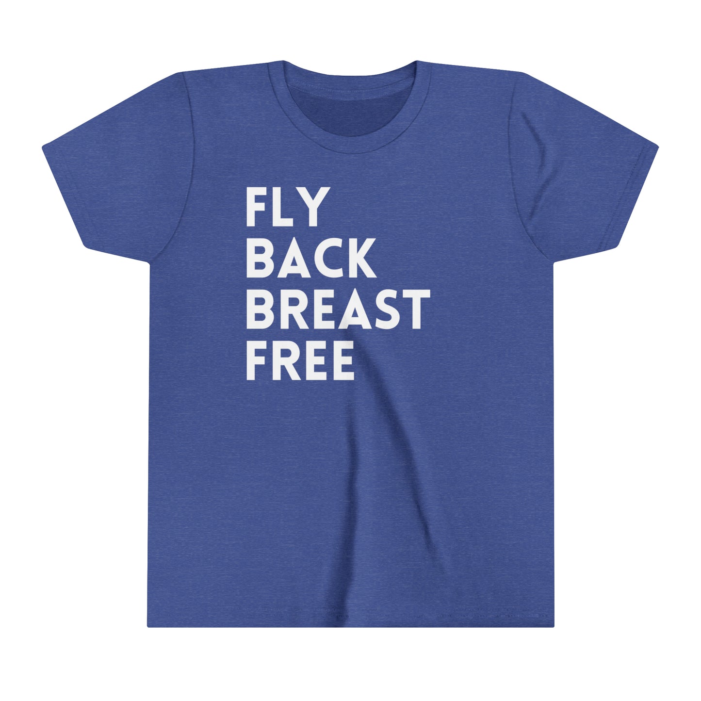 Fly Back Breast Free Youth Unisex Shirt