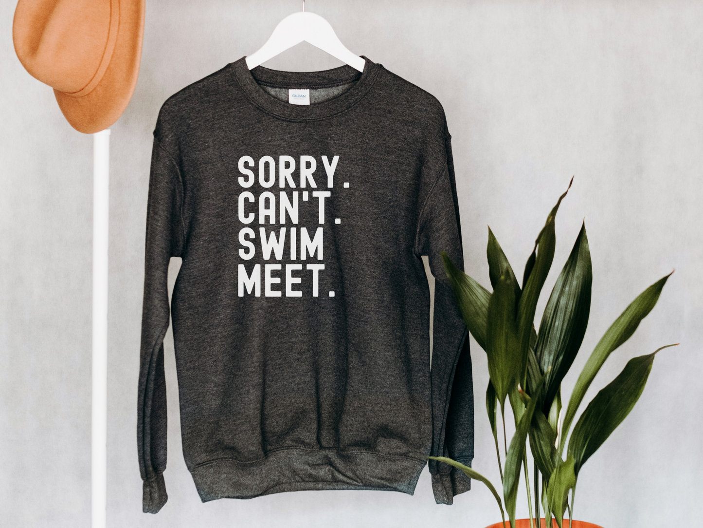 Sorry. Can't. Swim Meet.