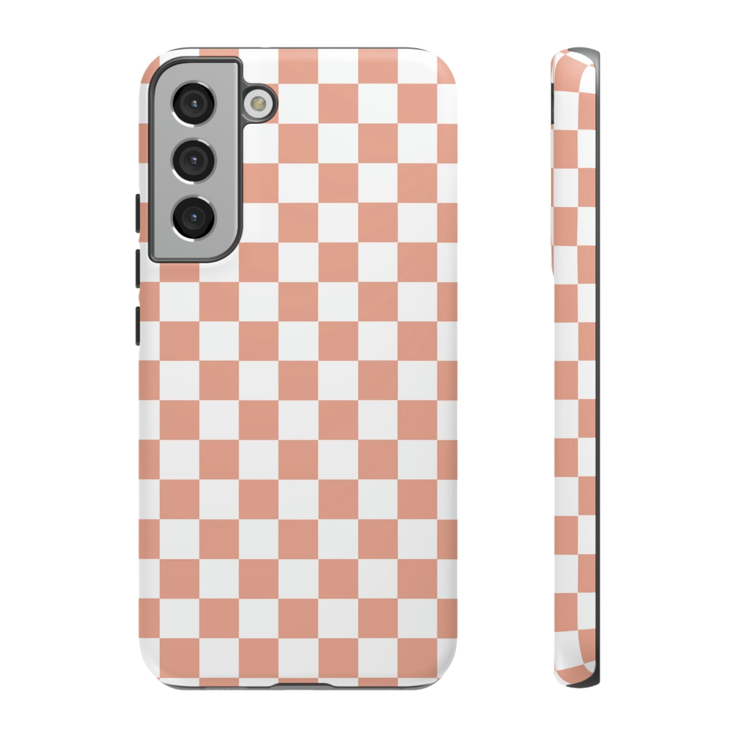 Coral Checkerboard